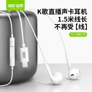 EY17·直播Type-C接口有线耳机  【源音17号】