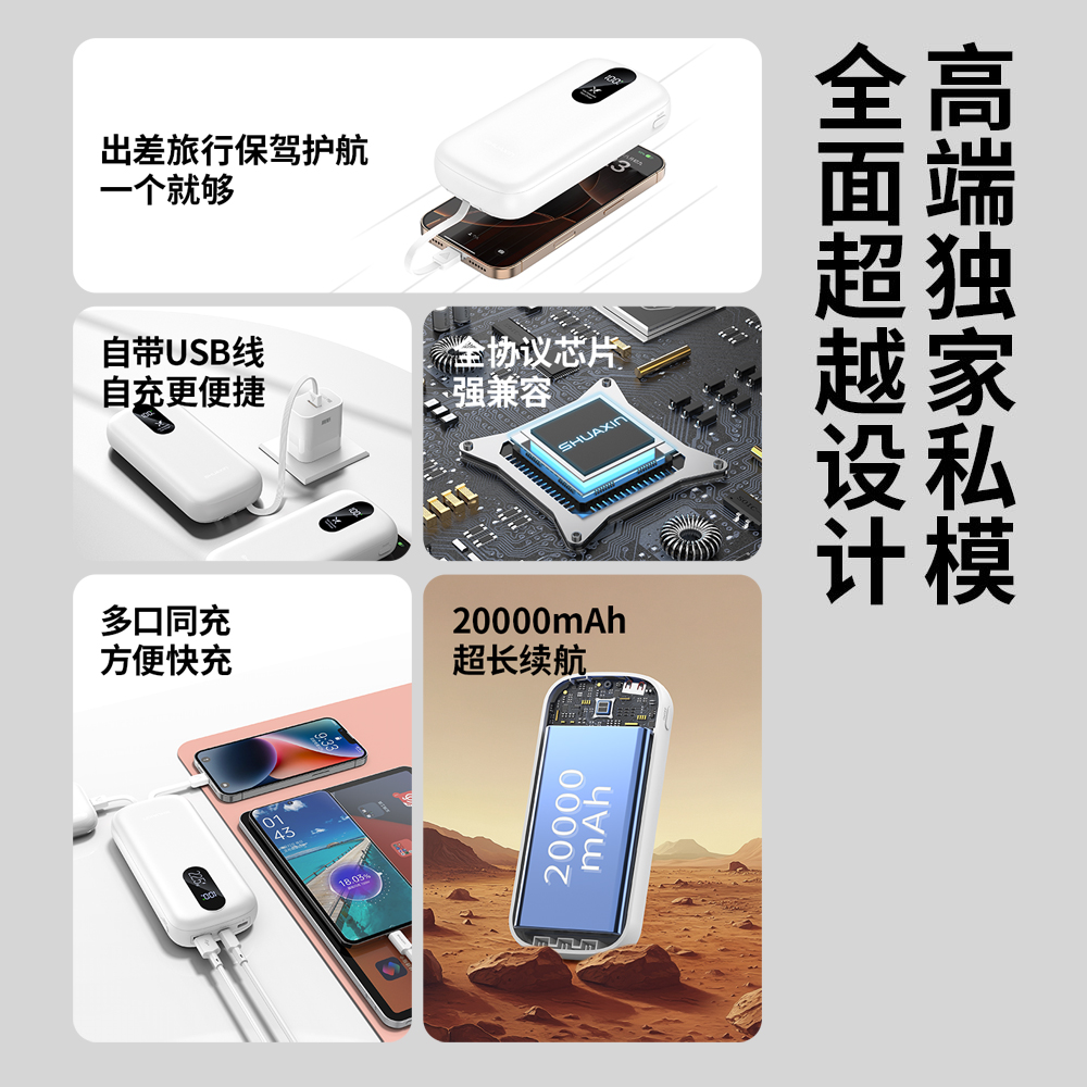 PN81 闪充宝81 20000mAh-全协议闪充宝 - 图片 2