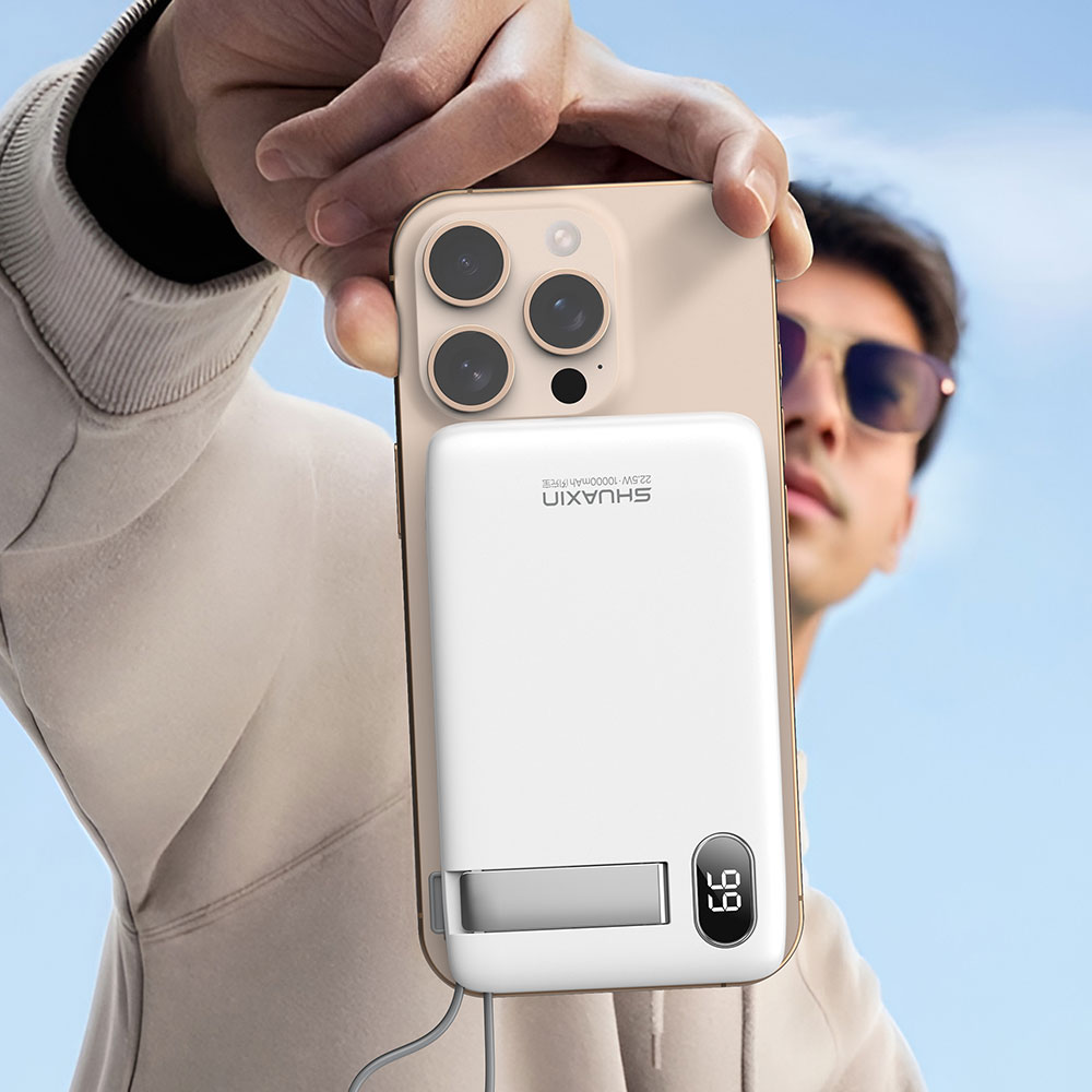 PN90 闪充宝90 10000mAh-磁吸无线闪充宝 - 图片 3