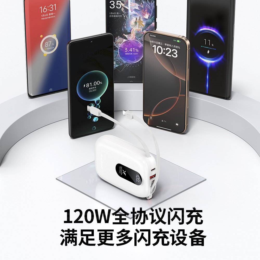 PN80 闪充宝80 10000mAh-全协议闪充宝 - 图片 3